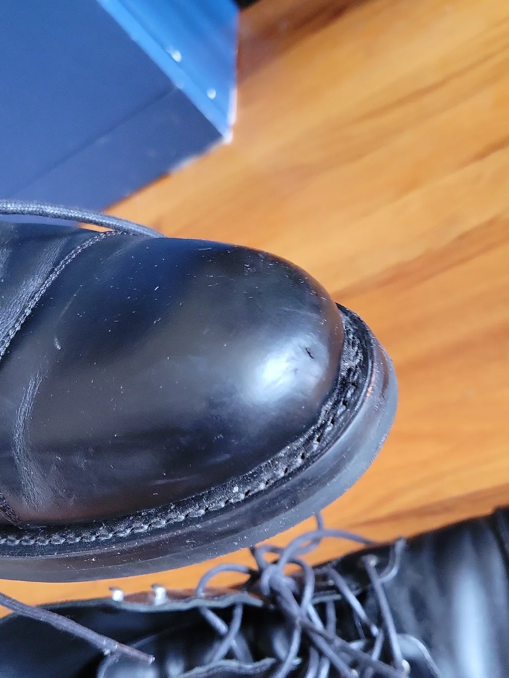Mens Black Size 10 Wolverine Boots